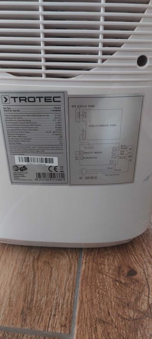 Dezumidificator TROTEC TK30