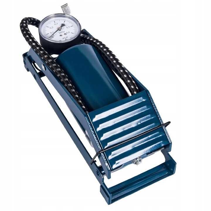 Pompa auto actionata cu piciorul cu manometru (48302)