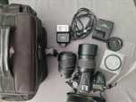 Nikon D7000 + 2 обектива , чанта на 15к