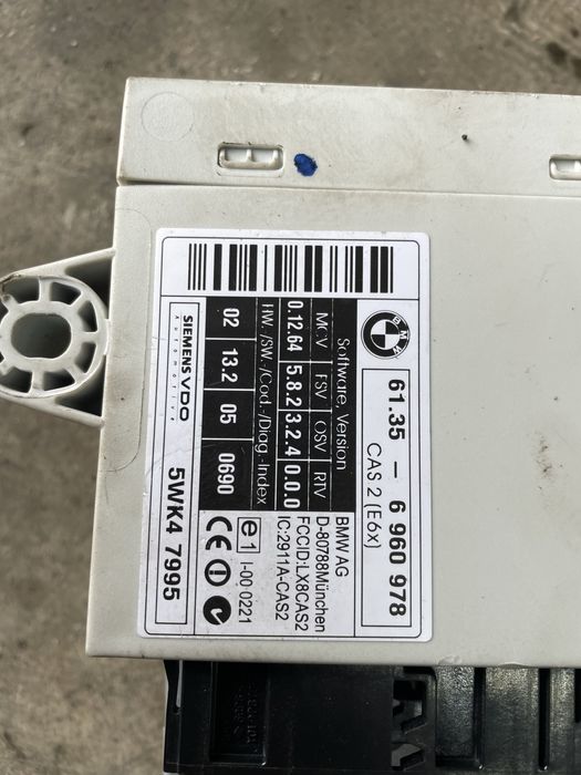 Ecu Calculator motor BMW e60 e63  seria 5 6 3.0 benzina manual automat