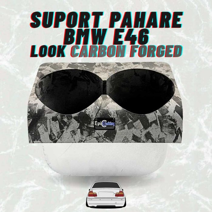 Suport pahare auto carbon, carbon forjat etc BMW ORICE MODEL