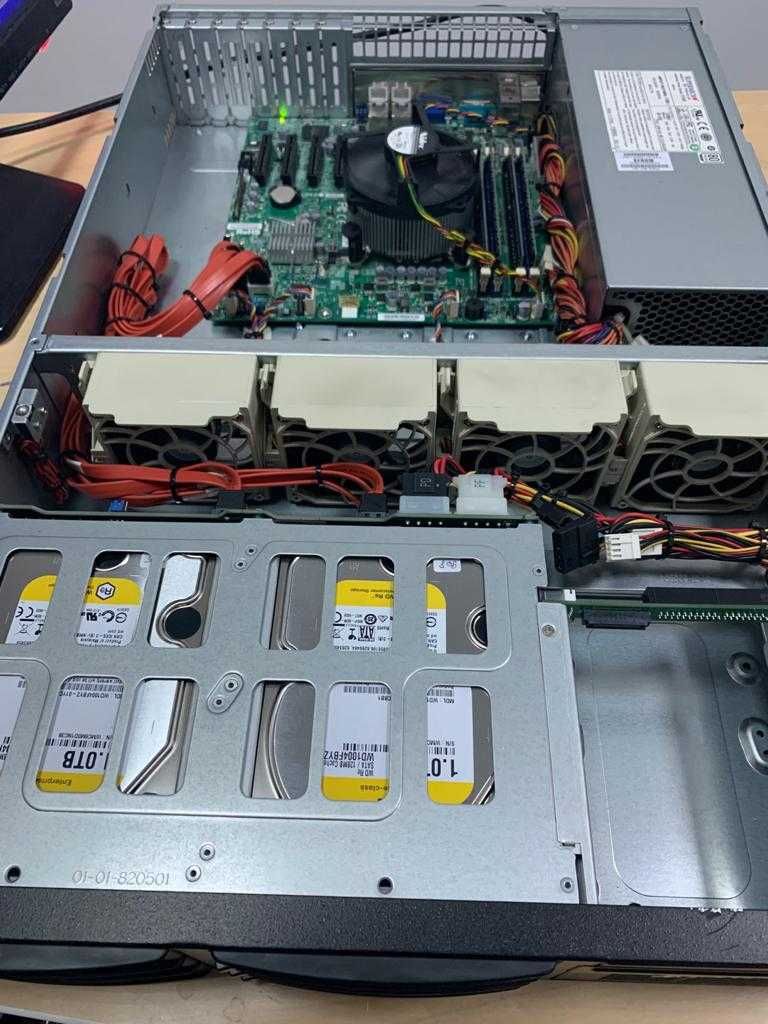 Server Supermicro E3 1230/1240  32G DDR3 2x1TB SATA, IPMI