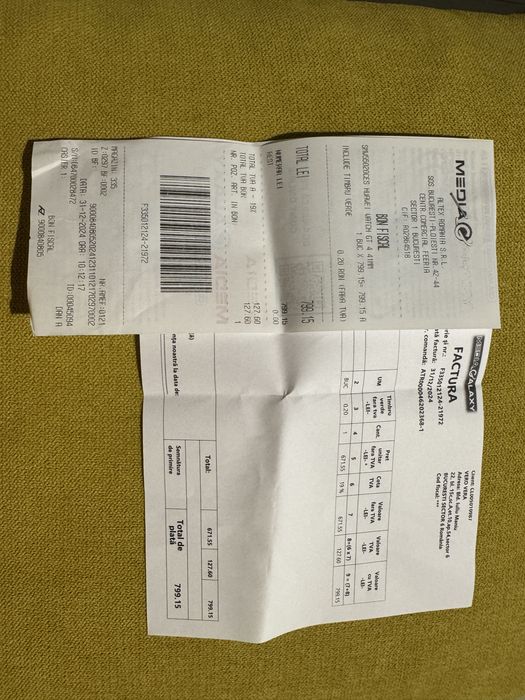 Ceas Smartwatch Huawei Watch GT4 Damă 41mm Garanție