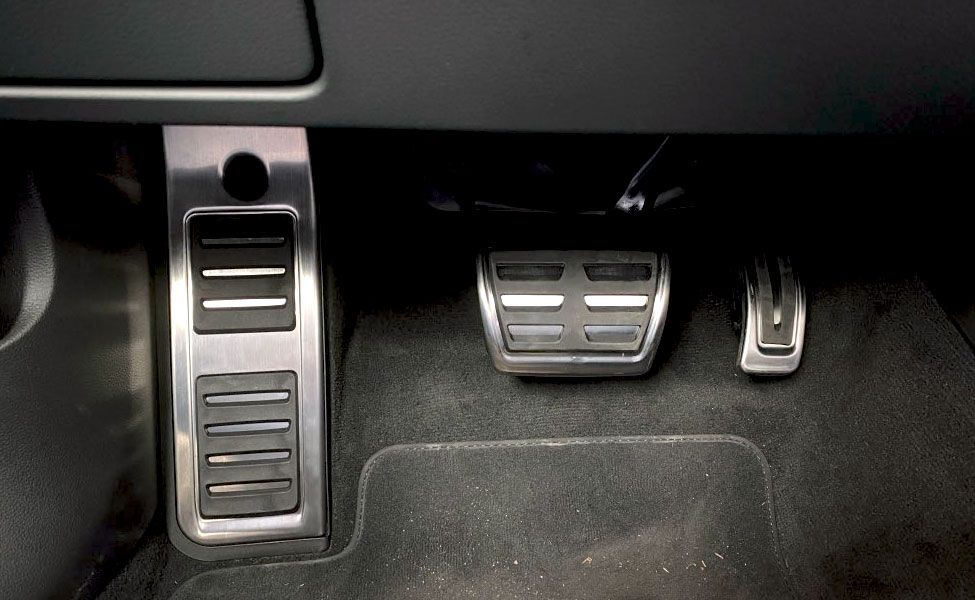 Ornamente INOX pedale si footrest S-Line - Audi A6 (C8), A7 (C8)