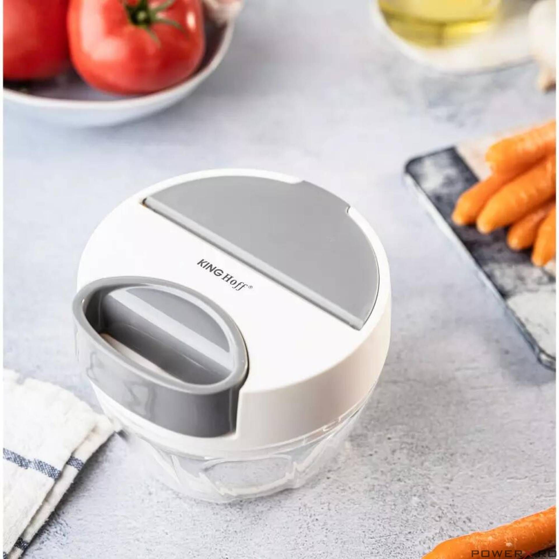 Dispozitiv pentru tocat fructe si legume, diametru 12,5 cm, capacitate
