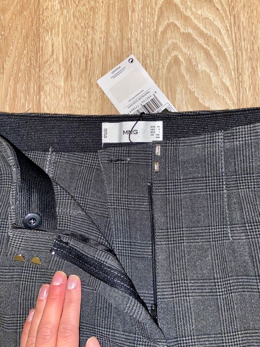 Нов панталон Mango, каре