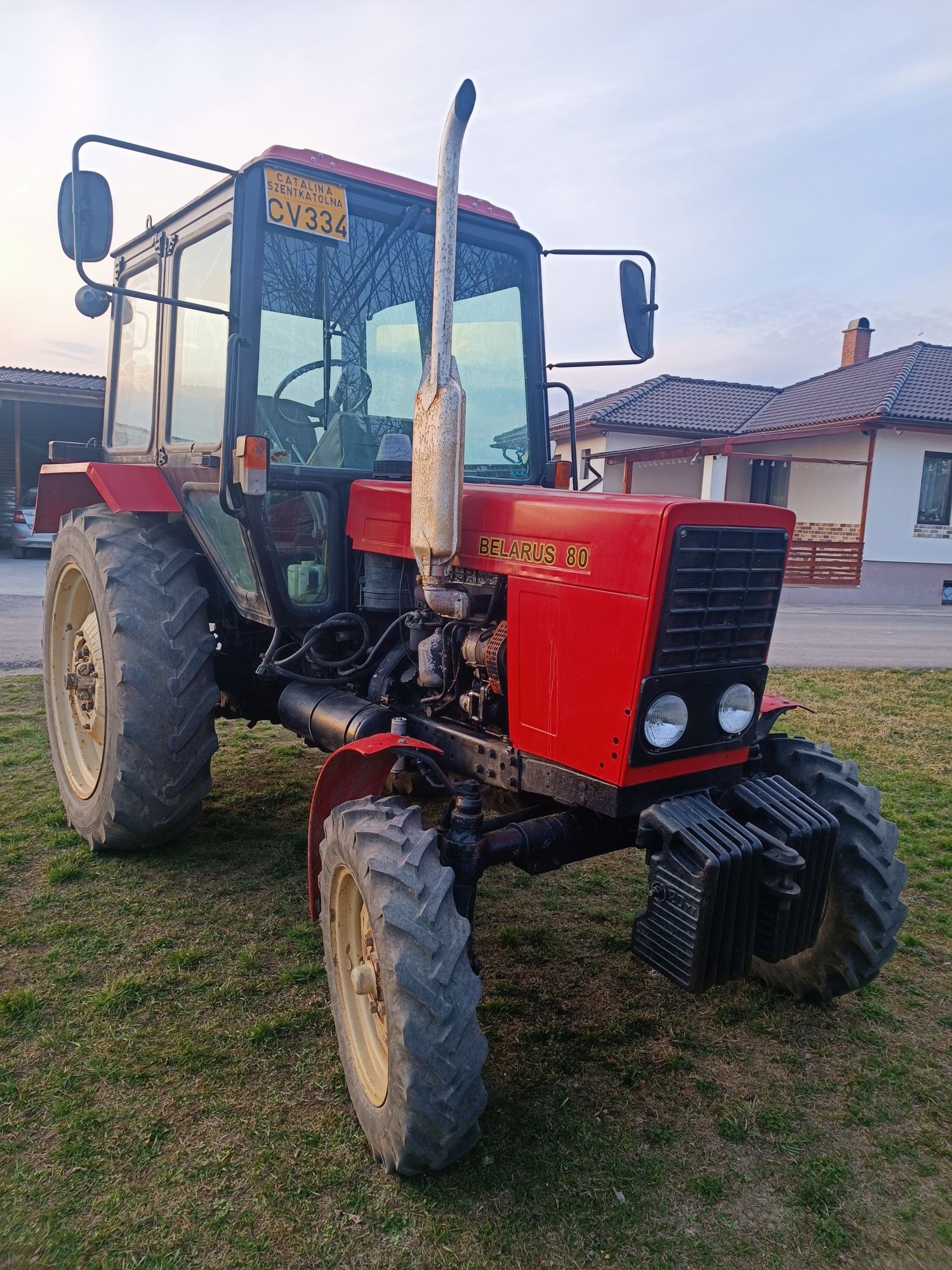 Tractor Belarus MTZ 80 82 cu turbo, ore 2900, carte de id / talon star