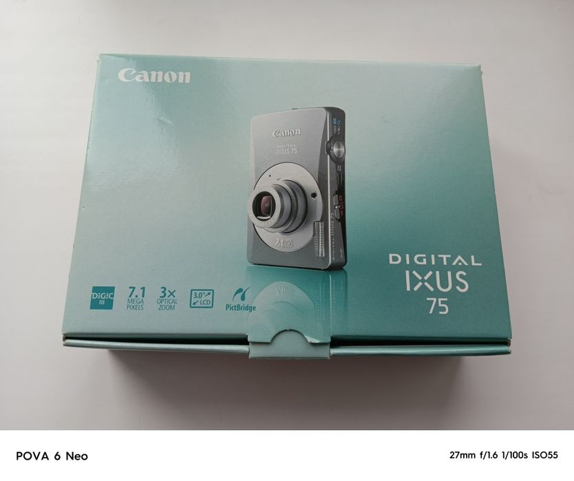 Документы на Canon Digital  Ixus 75