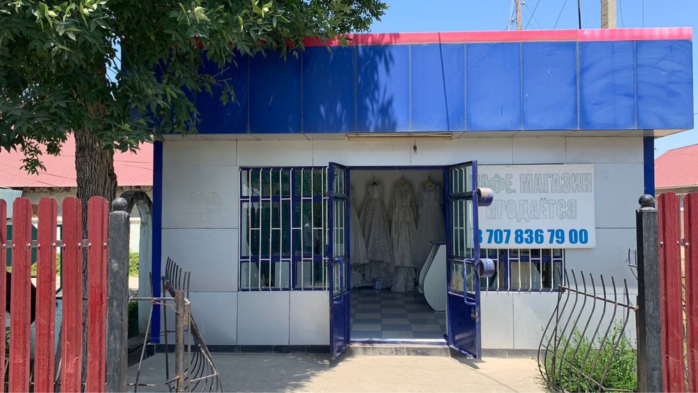 Кафе+магазин в центре Мырзакента