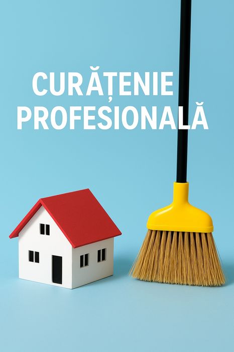 Servicii de curățenie doar in weekend!!