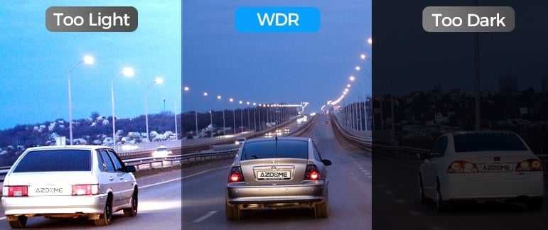 Видеорегистратор - AZDOME M550 Pro 4K Dash Cam комплект задна камера