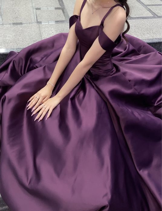 красивое пышное платье