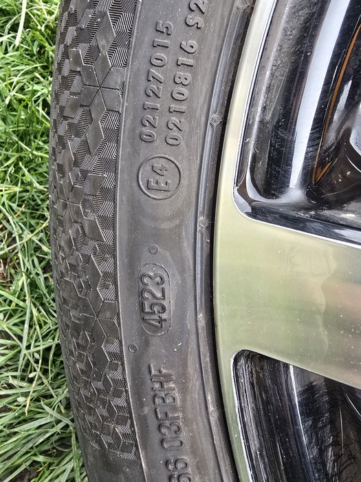 Set jante aliaj Oxxo R17 5x112 + anvelope iarnă Continental225/55 2023