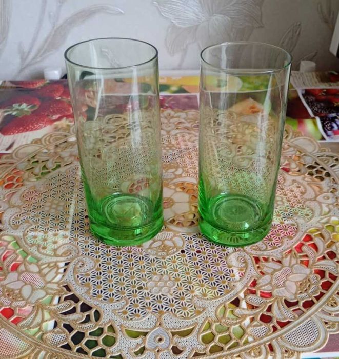 Стеклянные стаканы СССР новые