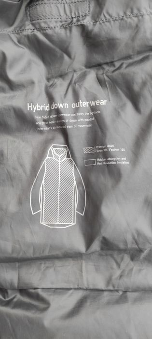 Мъжко Дълго Яке UNIQLO Hybrid Down