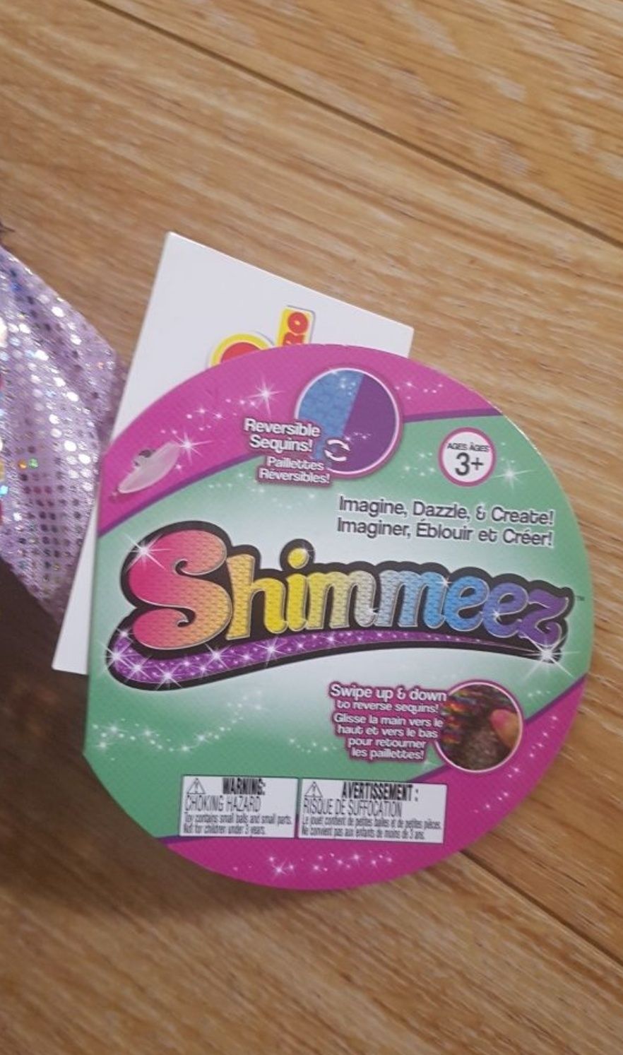 Pluș cu paiete reversibile Shimmeez 23 cm