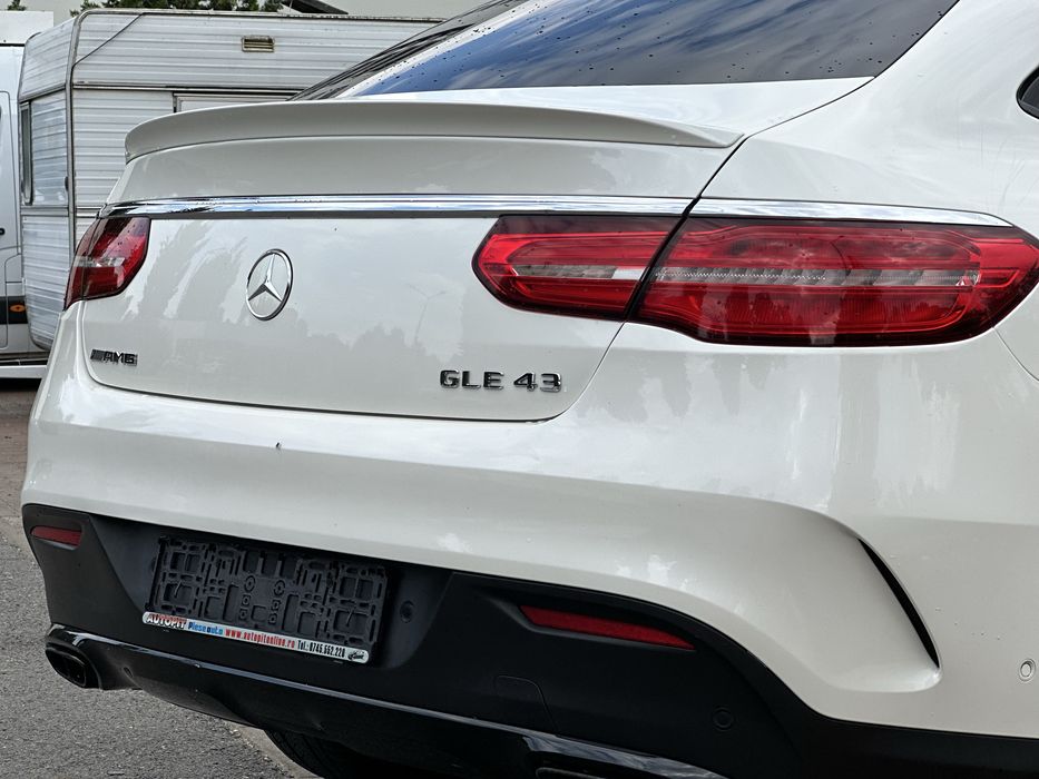 Mercedes Benz GLE 43 AMG 367cp 2016 Panorama/H&K/360”/Distr+/VARIANTE