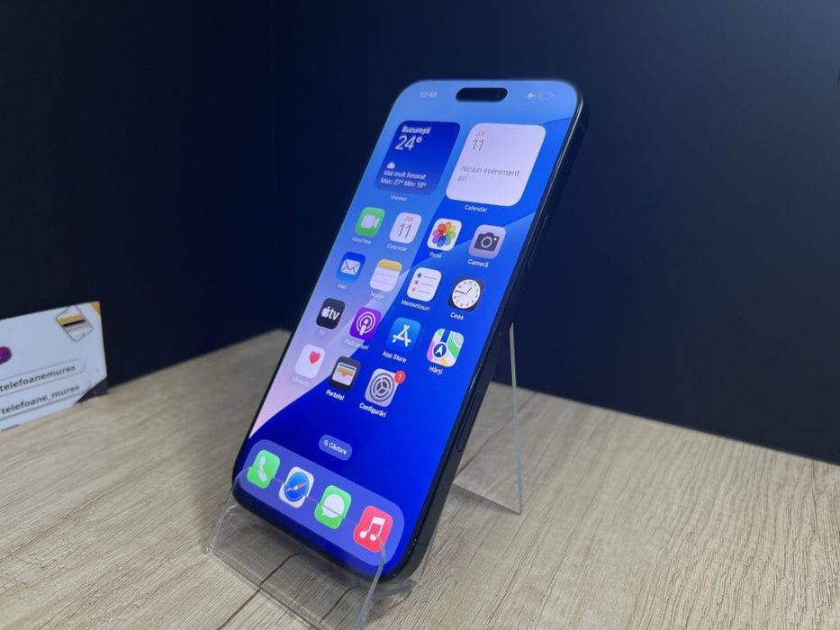 Iphone 16 Pro Max 512Gb Titanium Black 3 ani garanție, Telefoane Mureș