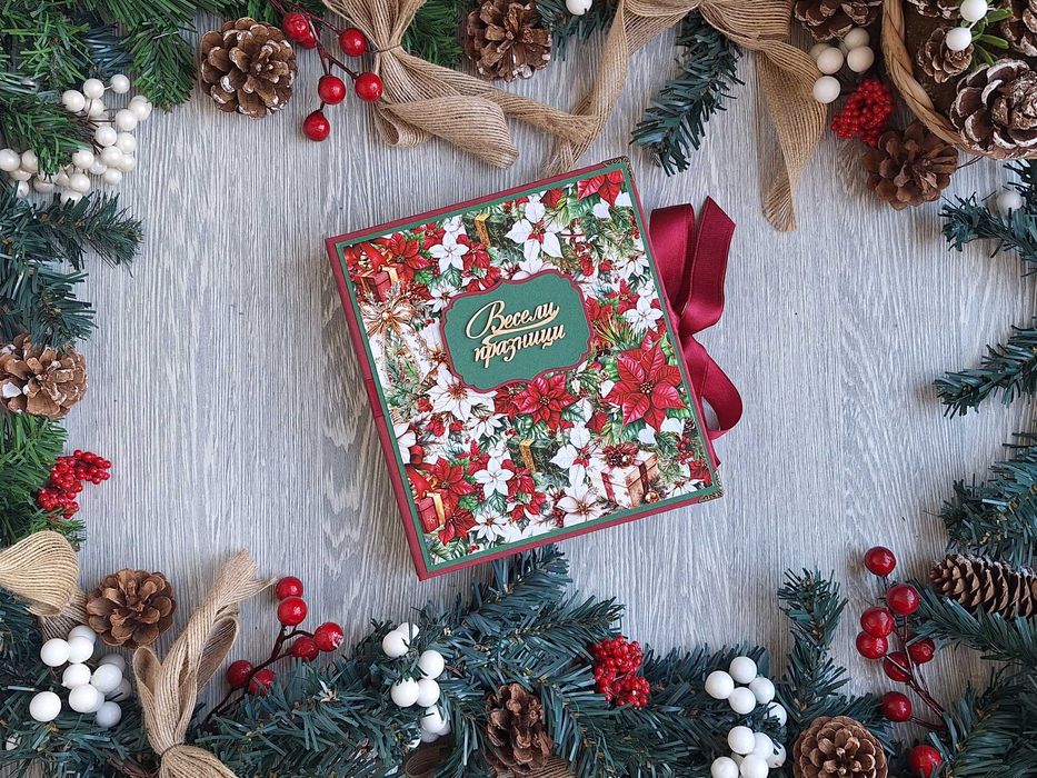 Коледен албум "Зимна приказка", ръчна изработка /53.47