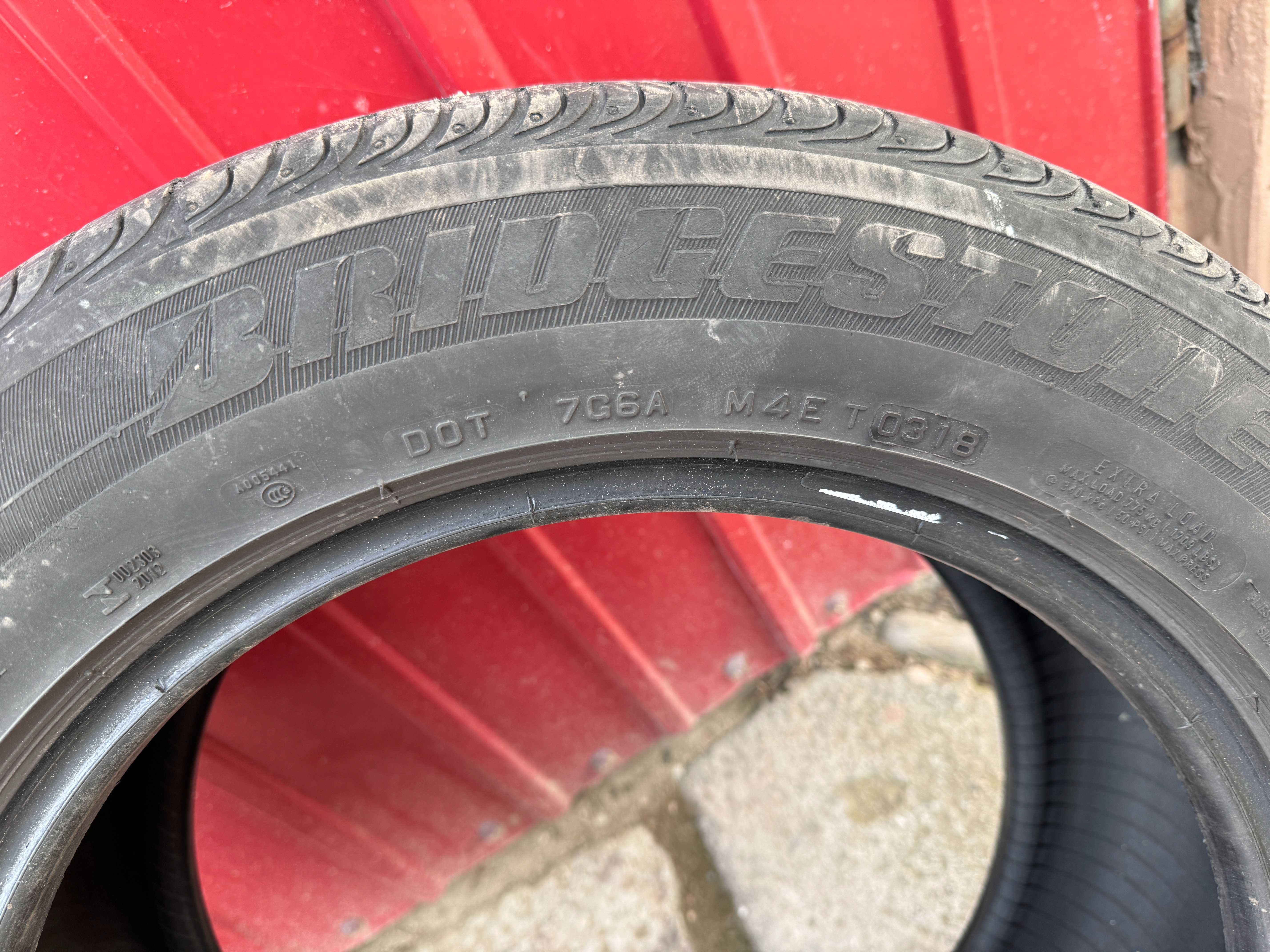 Anvelope vara Bridgestone Turanza - 225/55 R16 - DOT 0318