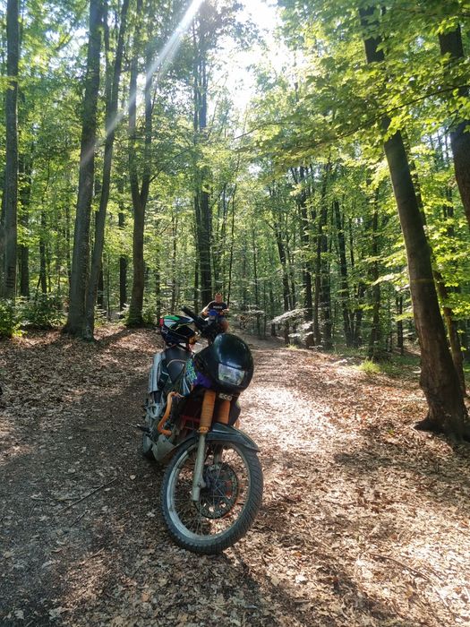 Cross/Enduro Kawasaki kle 500cc schimb cu scuter 125cc