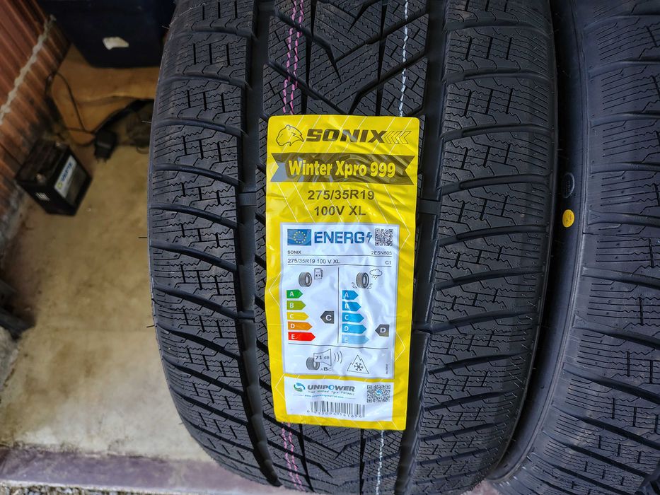 4бр.НОВИ зимни гуми SONIX 275 35 19 DOT25 цена за брой