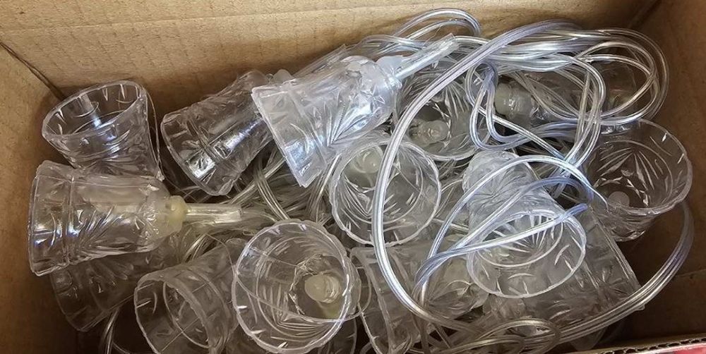 Многоцветни коледни LED лампички