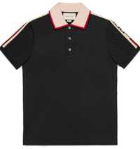 Gucci Black Stripe Polo shirt