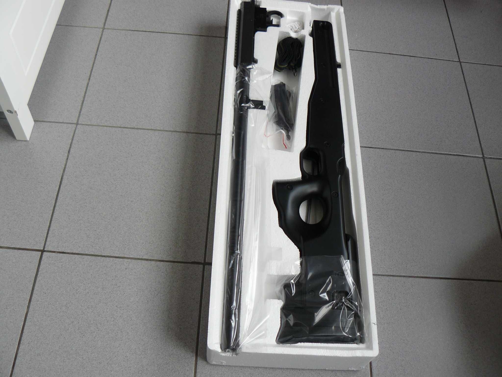 Pusca Sniper Airsoft Warrior I L96 MB01 New Black Spring/Arc Noua