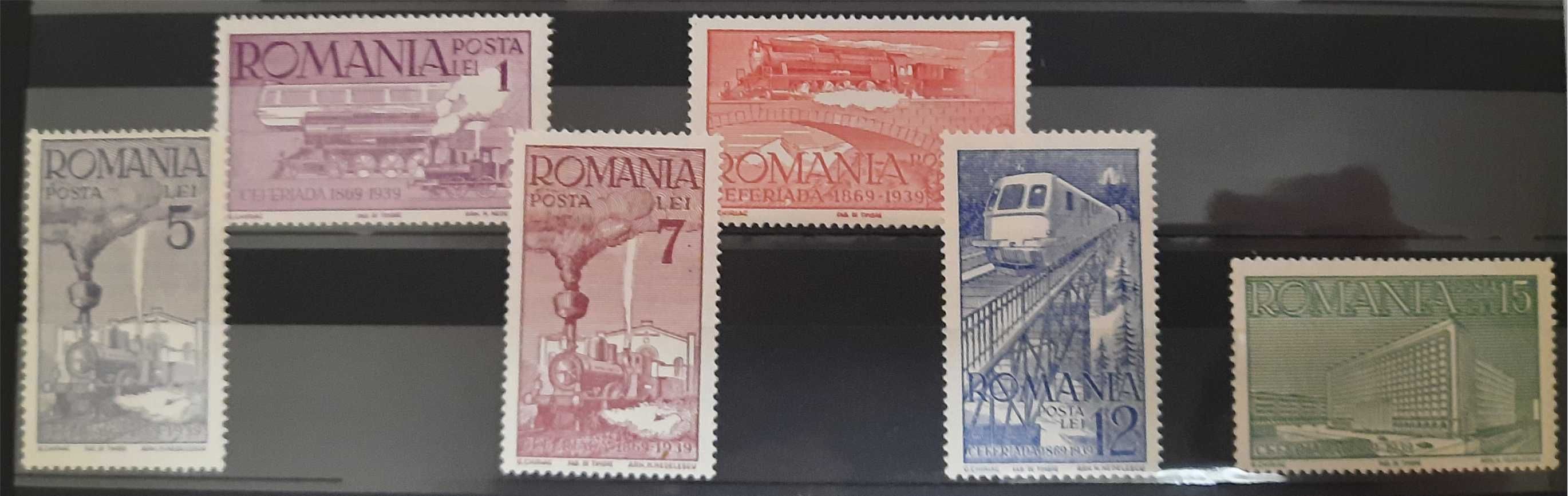 Timbre Romania 1927 - 1939