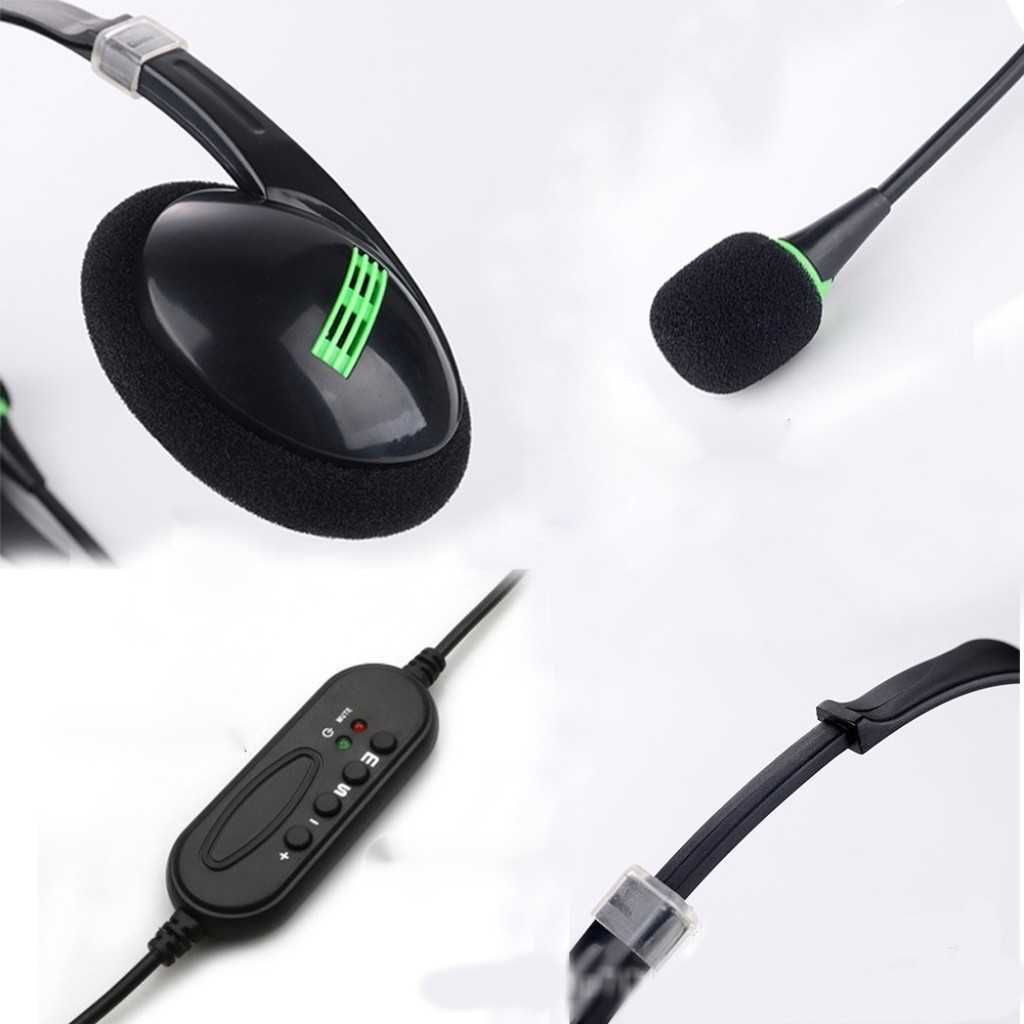 USB слушалки с микрофон подходящи за офис разговори.