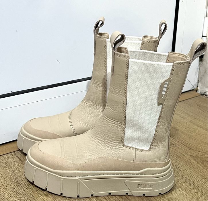 Puma бежови обувки