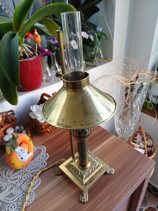Accesoriu decorațiune lumina vintage colectie alama bronz Franța 1970