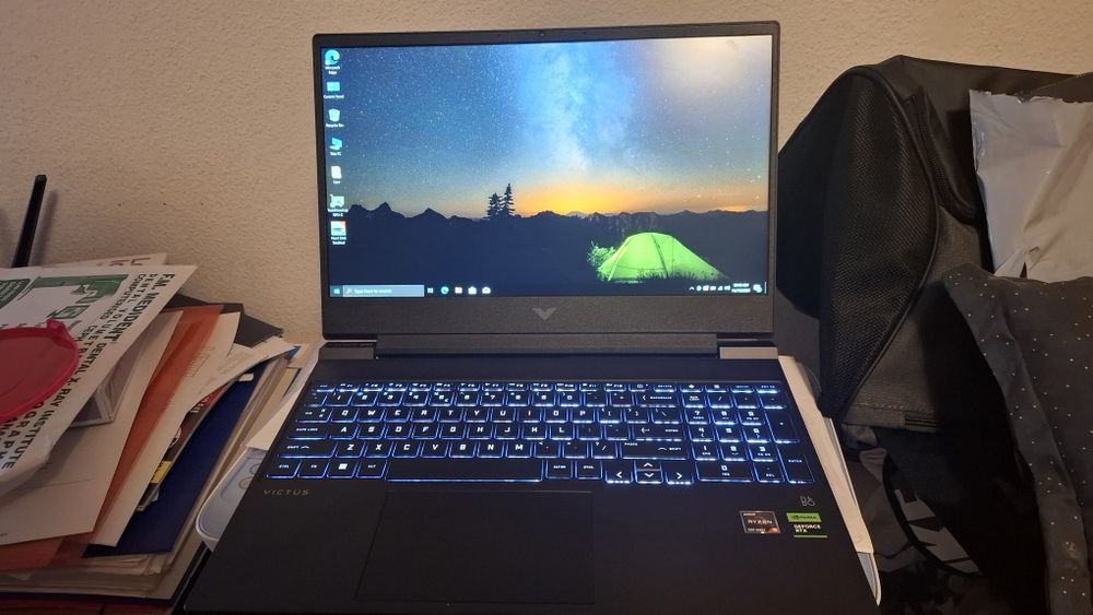 Laptop GAMING TOP 2025 Hp Victus Ryzen 5 7535HS Nvidia RTX 2050 4GB!