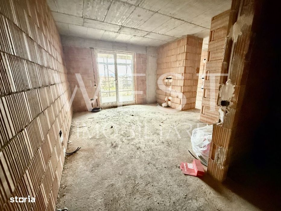 Apartament 3 camere | Simifinsat | Bloc nou | 64 mp | Zona Stadionului