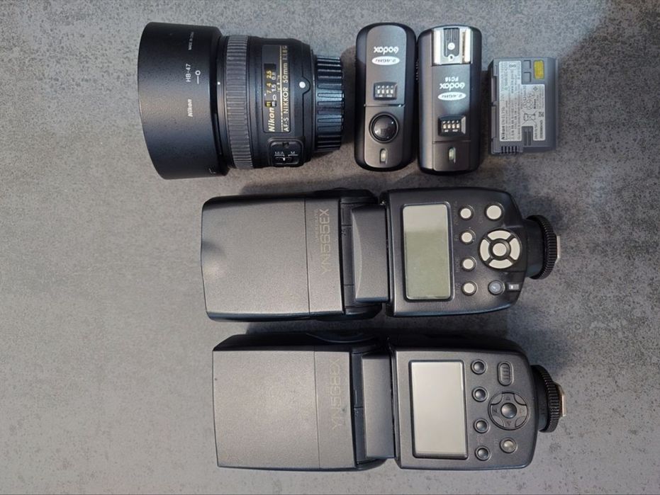 Accesorii Nikon 50mm D750 DSLR, acumulat original, schimb cu Xiaomi 13