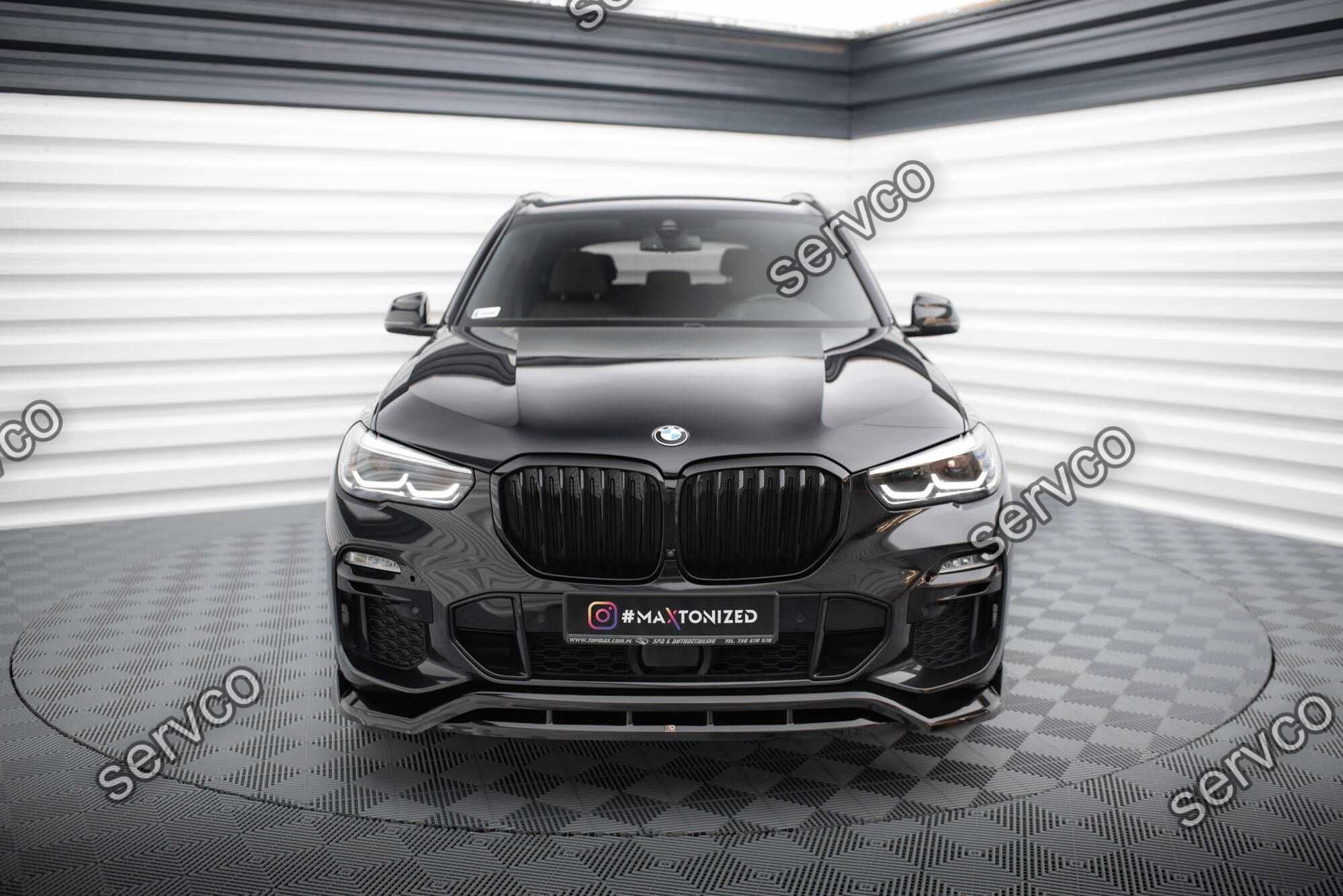 Prelungire bara fata Bmw X5 G05 M-Pachet 2018-2023 v2 - Maxton Design