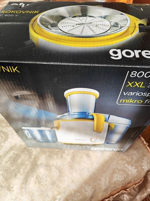 NOU! Storcator fructe+legume Gorenje 800W