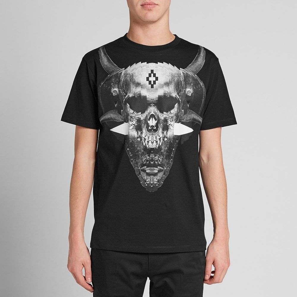 Marcelo Burlon wings talca skull t shirt