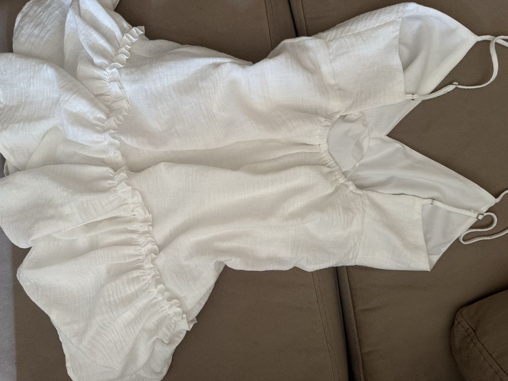 Рокля Reserved лен / H&M Cliche