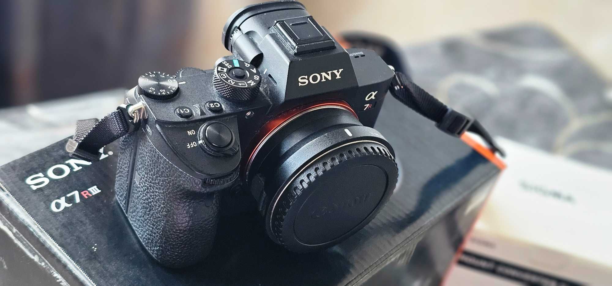 фотоапарат Sony A7R III & Адаптер Sigma - MC-11, Canon EF-E към Sony E