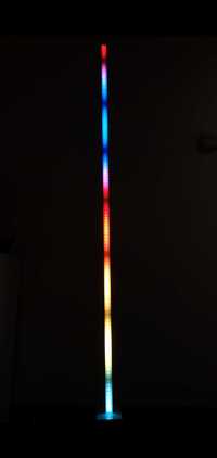 Profil cu banda led multicoloră (sunet, wifi, mobil) - produs handmade
