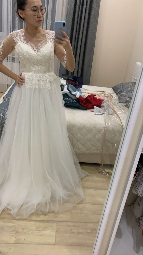 Новое Свадебное платье, можно напрокат