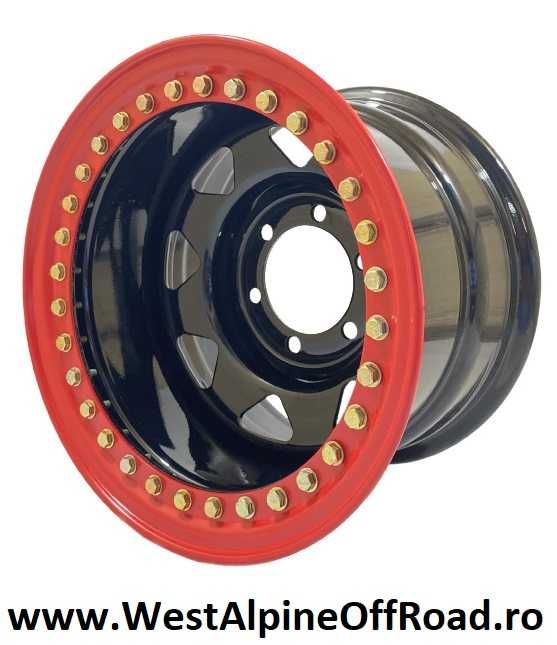 Jante BEADLOCK R15 x 10J 5x114,3 ET-44 CB71,6 - JEEP Wrangler Cherokee