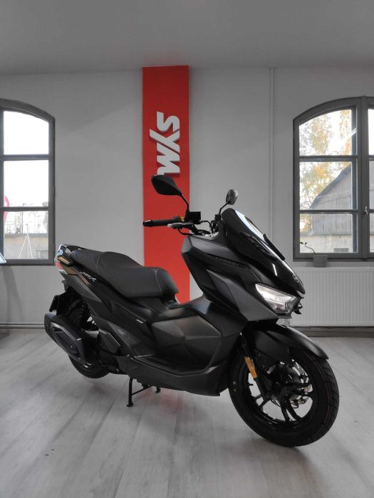 Scuter cu ABS + TCS, SYM JETX , 125 CC, Permis B sau A1,  Rate !