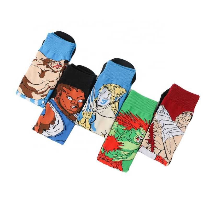Happy socks-Madsocks-Street Fighter - луди,весели,цветни,шарени чорапи