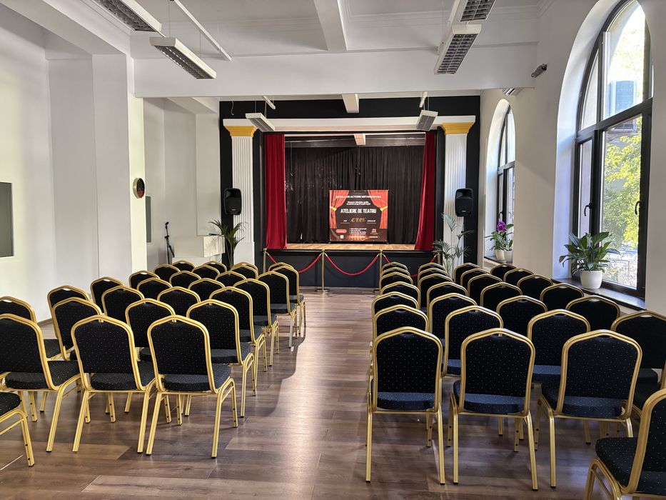 Sala spectacole, serbare, cursuri, conferinte, evenimente, networking