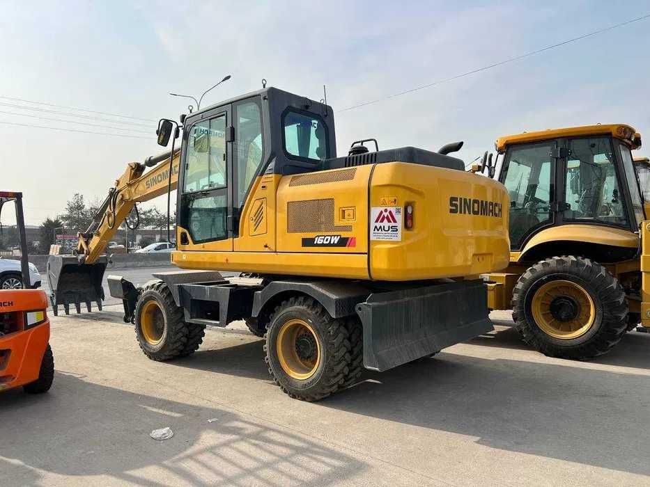 Колёсный экскаватор SINOMACH 160W, 0,6 куб, есть рассрочка!