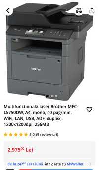 Imprimantă laser Brother ca NOUĂ