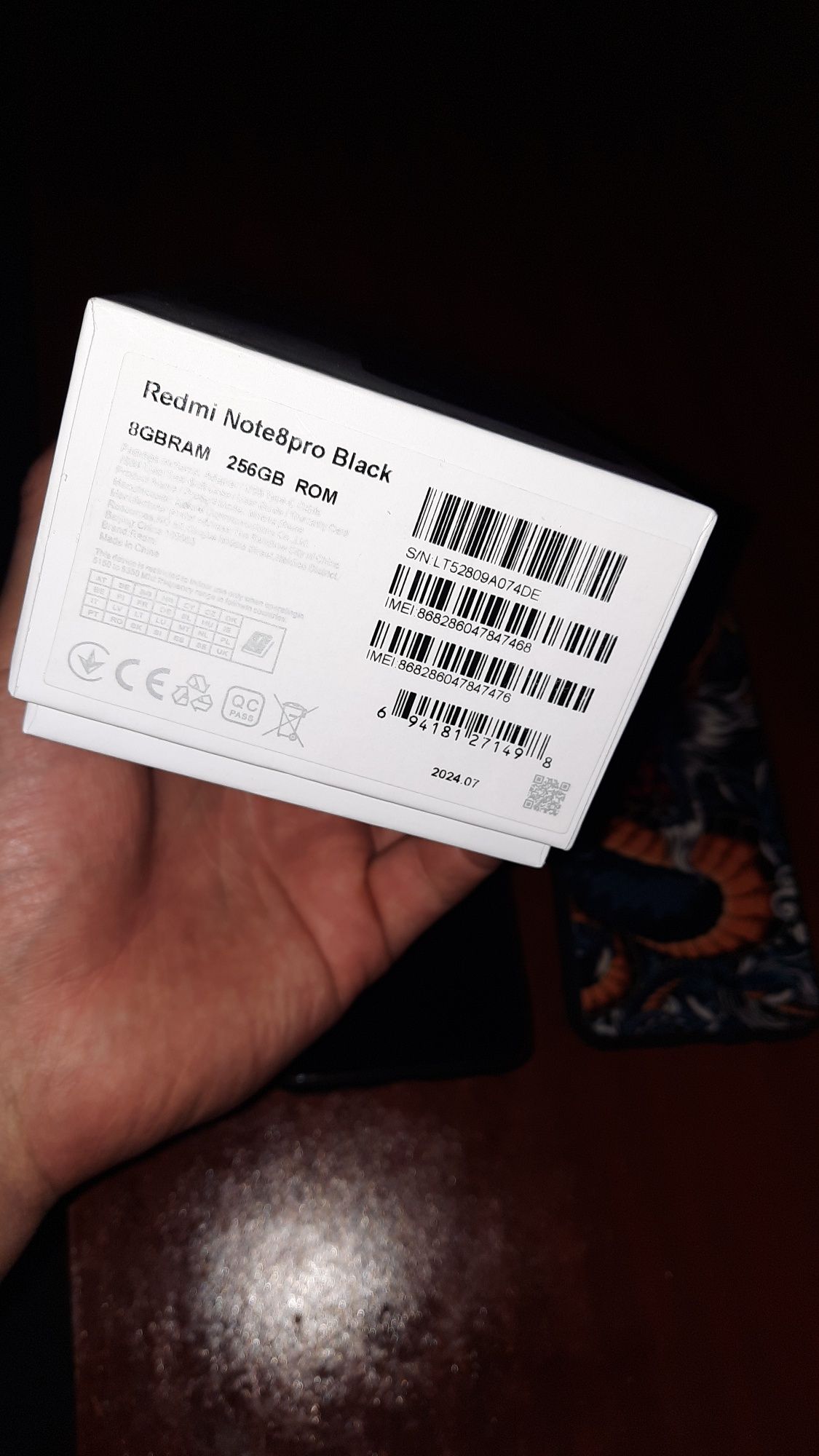 Redmi Note 8 pro 8/256